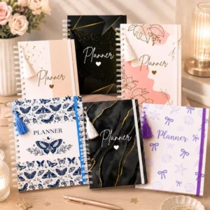 Agenda Planner 2027 com controle financeiro